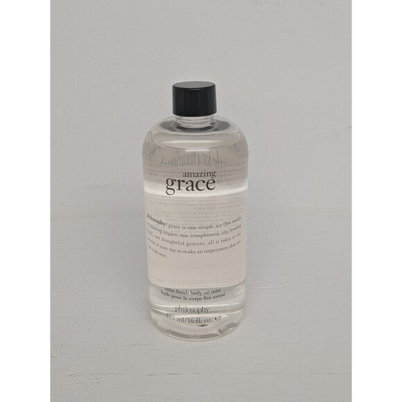 Philosophy Amazing Grace Satin-Finish Body Oil Mist 16 fl. oz. No Sprayer SEALED - Picture 1 of 2